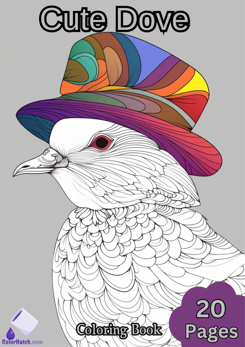 Dove Coloring Book