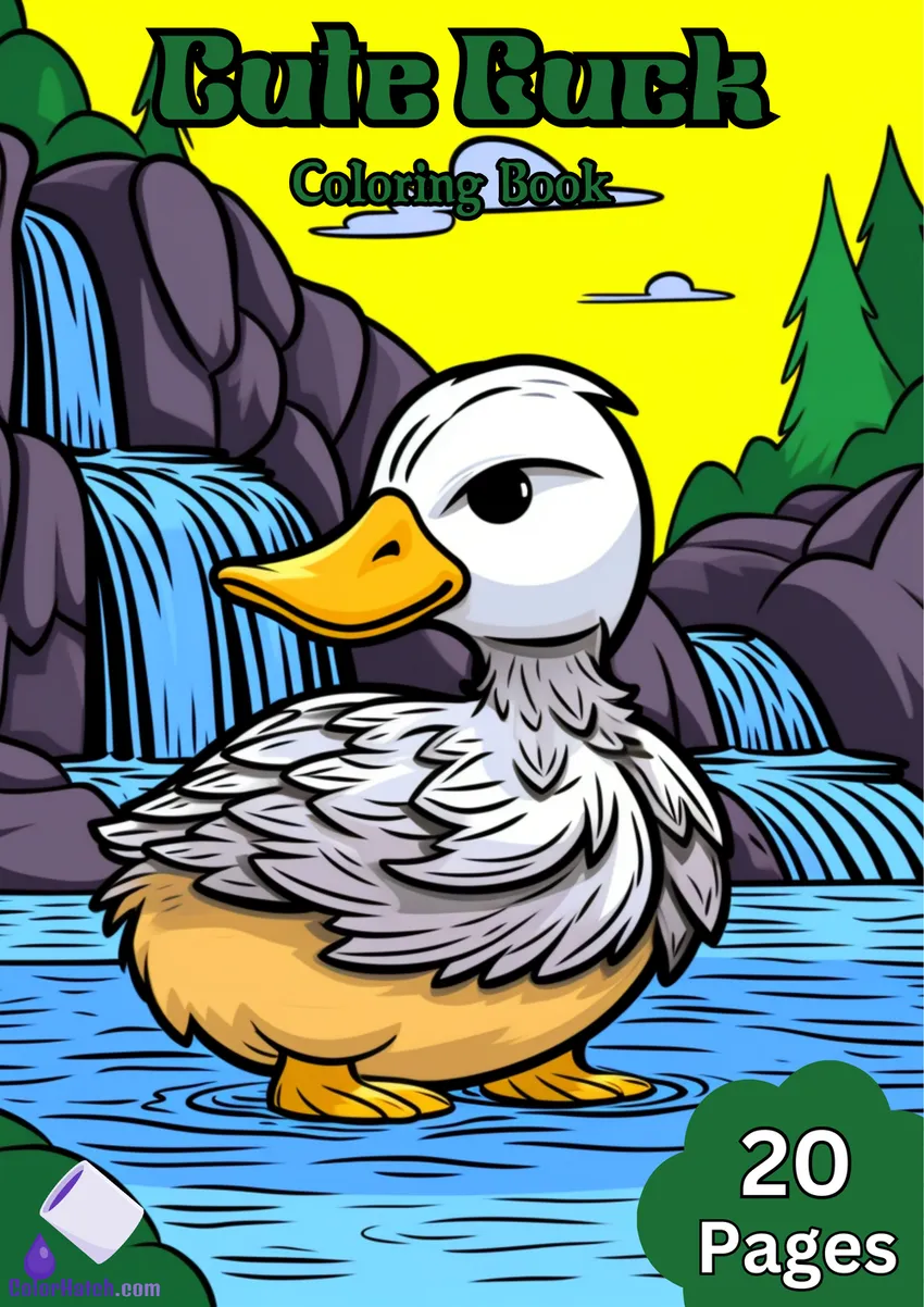 Duck Coloring Book