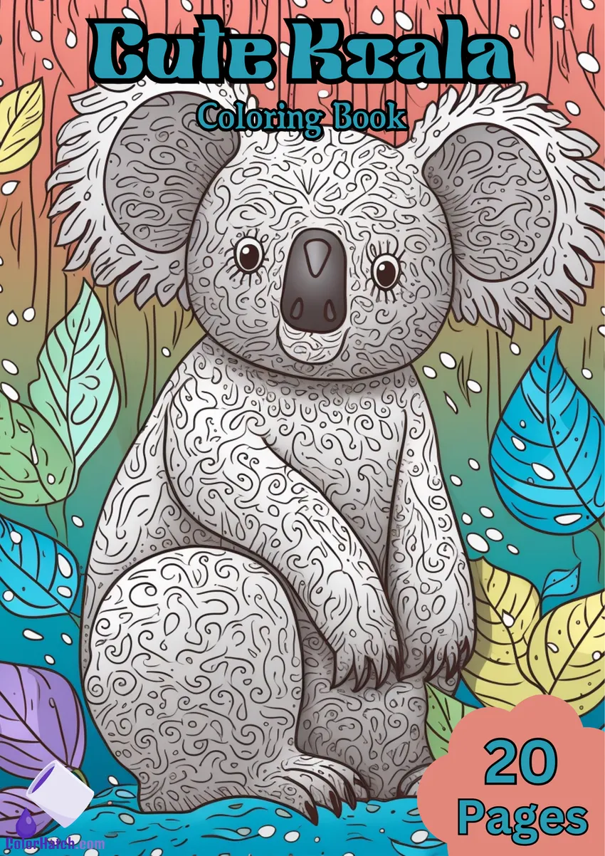 Koala Coloring Book