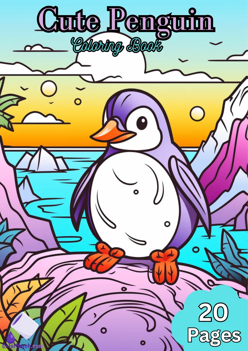 Penguin Coloring Book