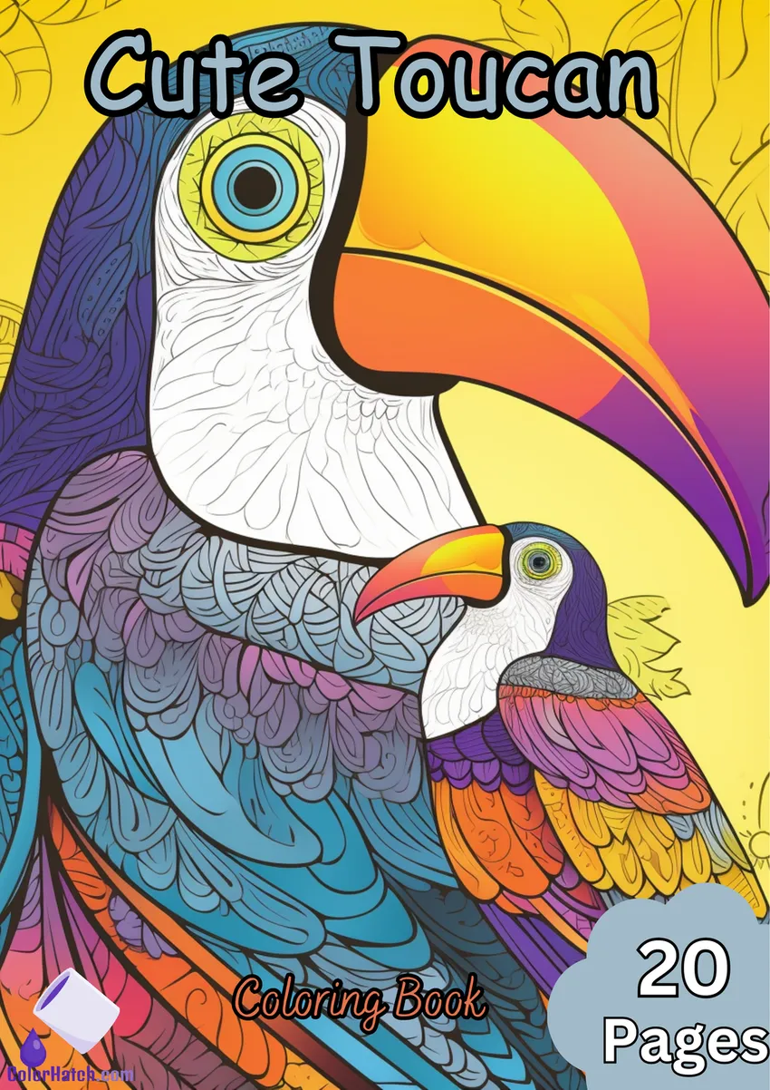 Toucan Coloring Book