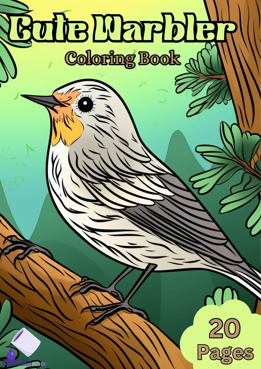 Warbler Coloring Book