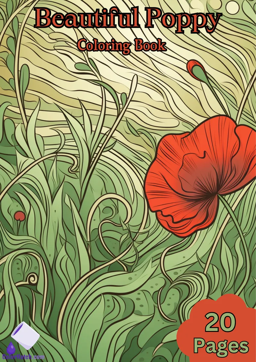 Poppy Coloring Book