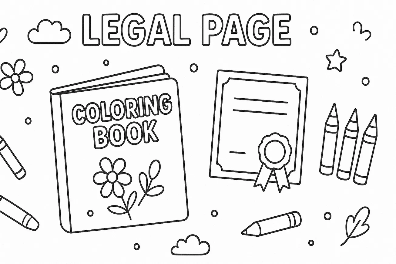 Legal Information – Crayux | Printable Coloring Books for Kids